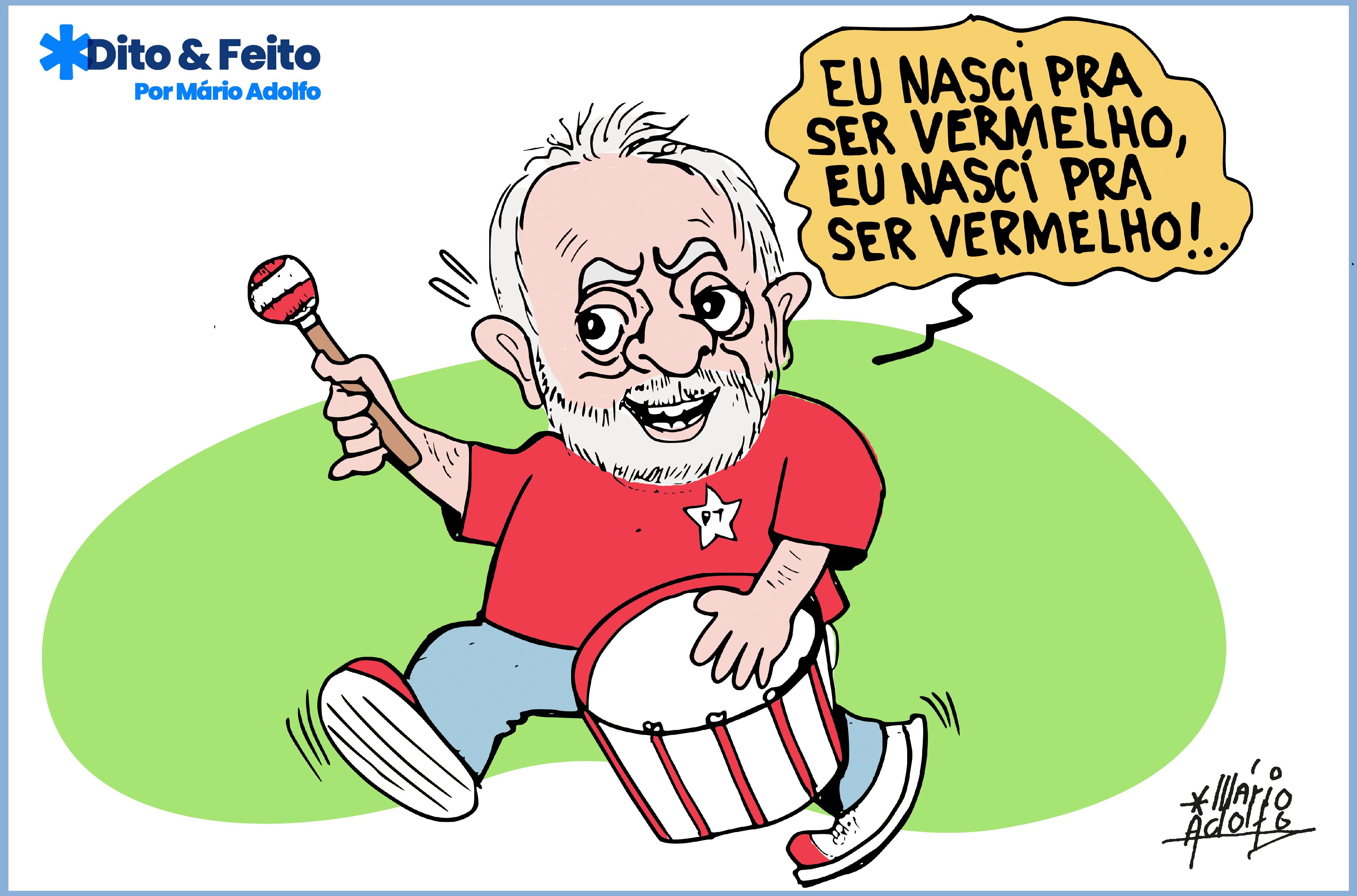 Dito & Feito: projeto de deputado bolsonaristas quer proibir a cor vermelha no País