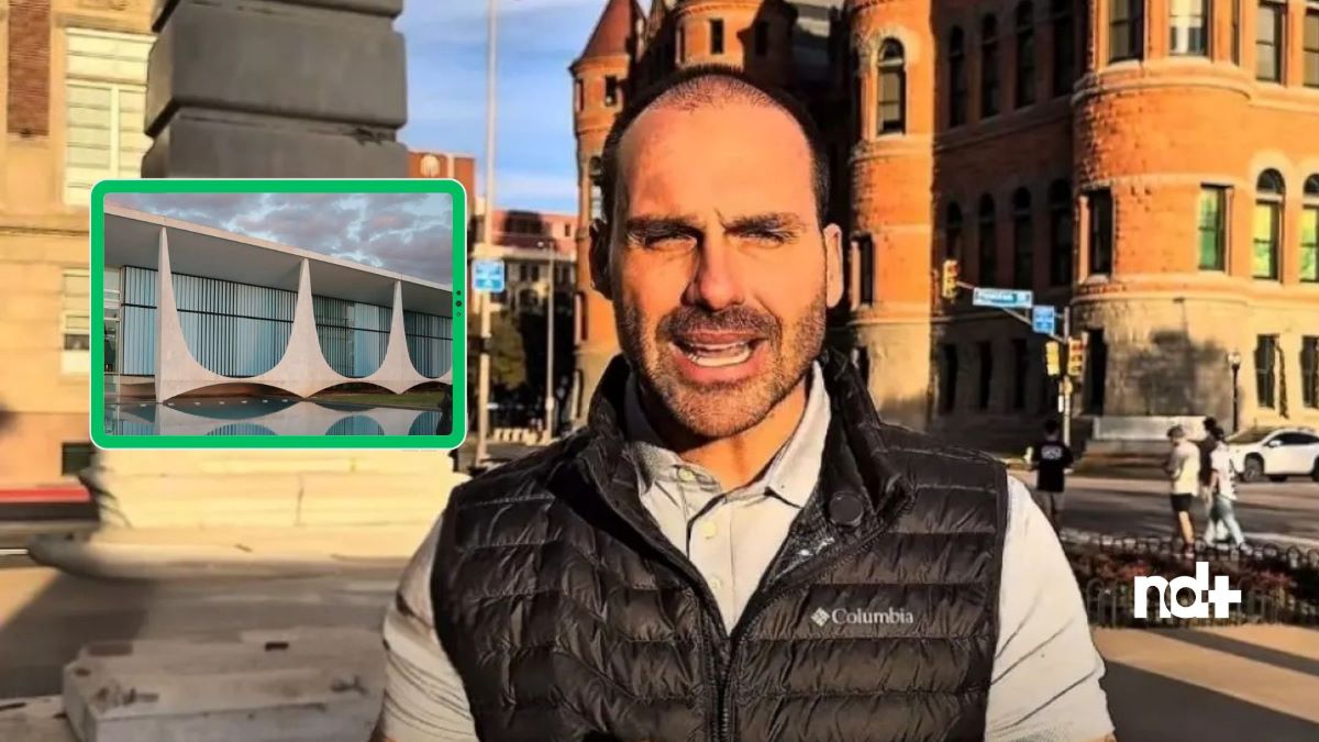 Eduardo Bolsonaro ameaça policias que vigiam o pai em Brasília