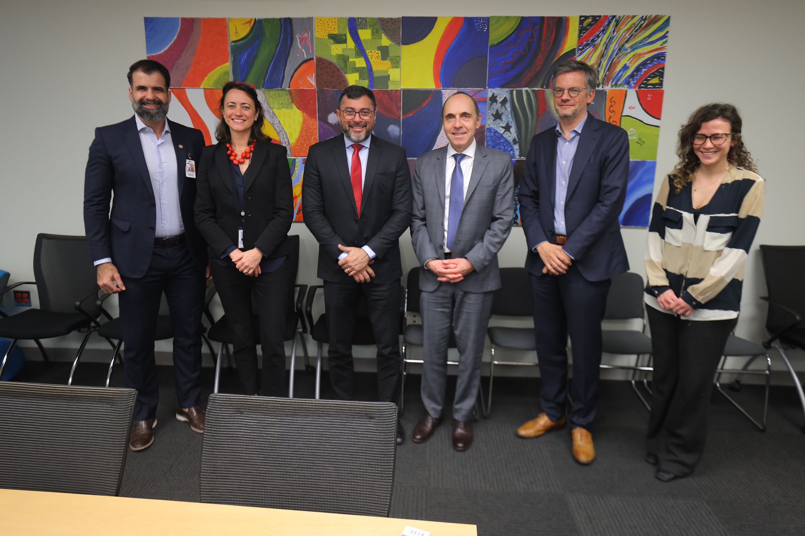 Wilson Lima apresenta mercado de crédito de carbono do AM  ao Banco Mundial