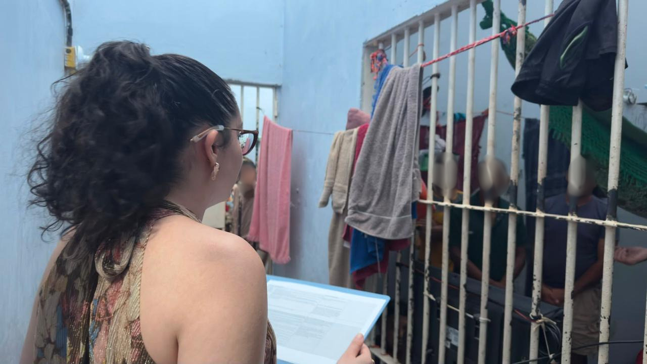 DPE-AM realiza inspeções mensais em presídio de Presidente Figueiredo