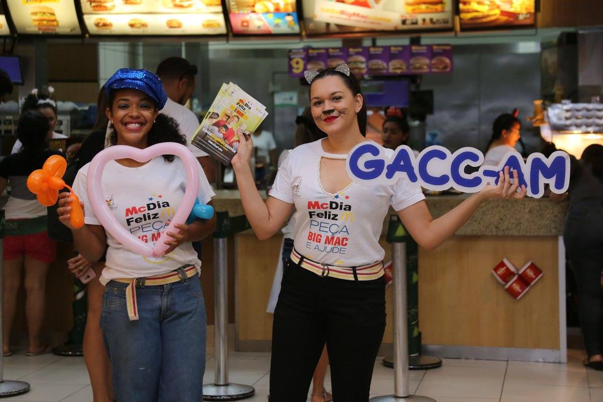 McDia Feliz mobiliza Manaus neste sábado (22) em prol do GACC-AM
