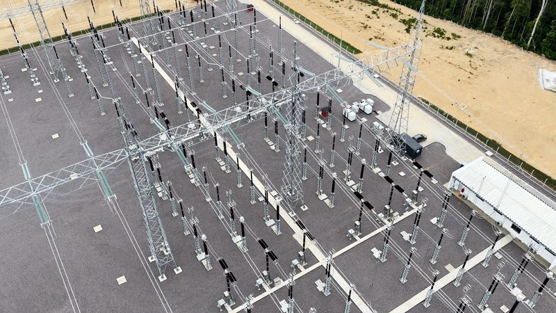 Complexo Termelétrico Azulão 950, em Silves, avança com energização da subestação