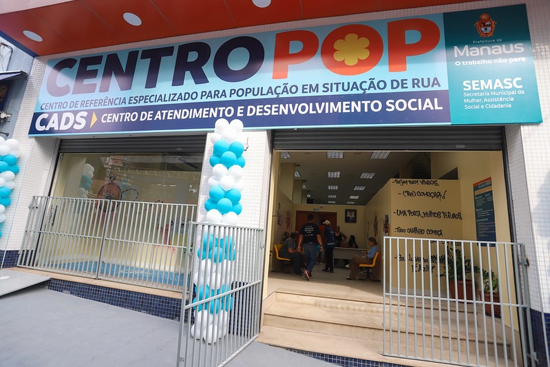 Prefeito entrega Centro Pop, Casa de Passagem e Cads no Centro de Manaus