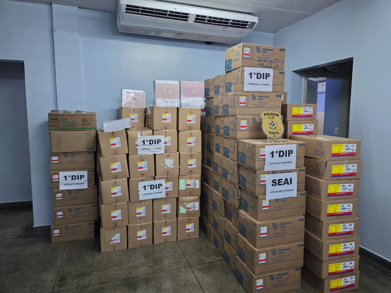 Operação mira quadrilha que desviava medicamentos das unidades de saúde do AM
