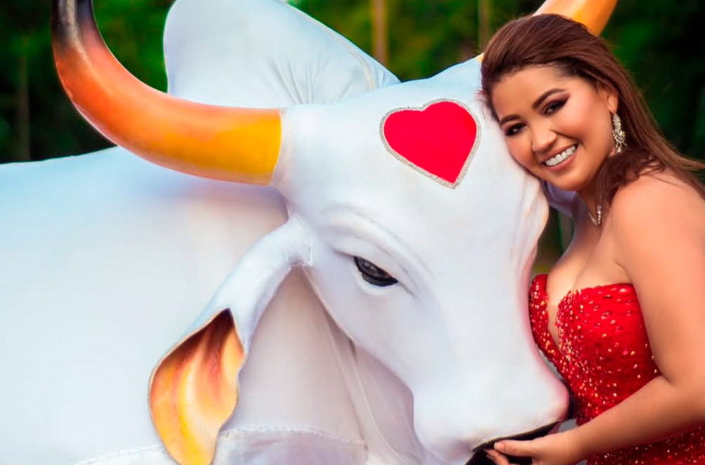 Djane Senna está de volta ao Boi Garantido para o Festival de Parintins 2026