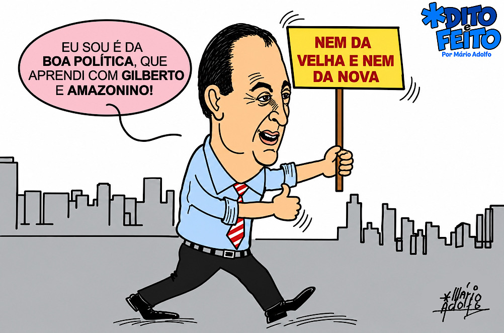Dito & Feito: OMAR  REBATE ADVERSÁRIOS - “Não sou da velha e nem da Nova. Sou da Boa política!”