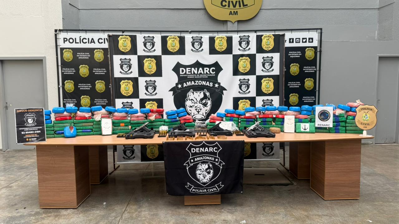 Denarc  desarticula centro de guarda e distribuição de drogas na zona Norte de Manaus