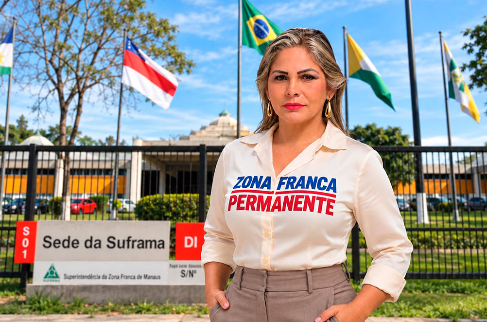 Beth Docinho propõe tornar incentivos da Zona Franca permanentes na Constituição