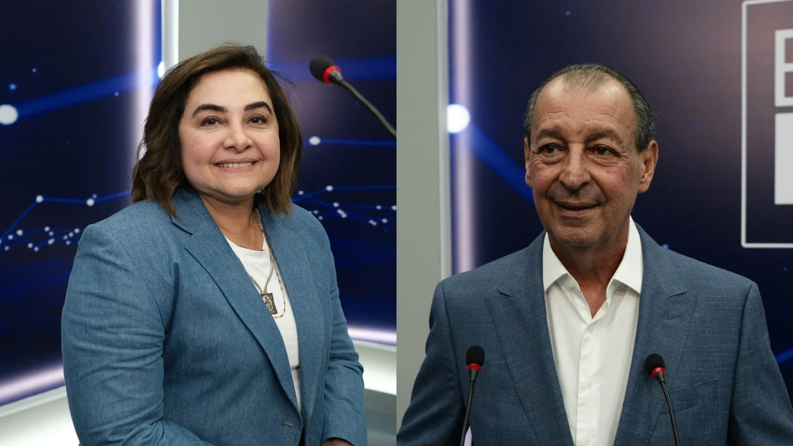 Omar Aziz lidera pesquisa Projeta com 57,4% dos votos válidos e abre quase 15 pontos sobre Maria do Carmo