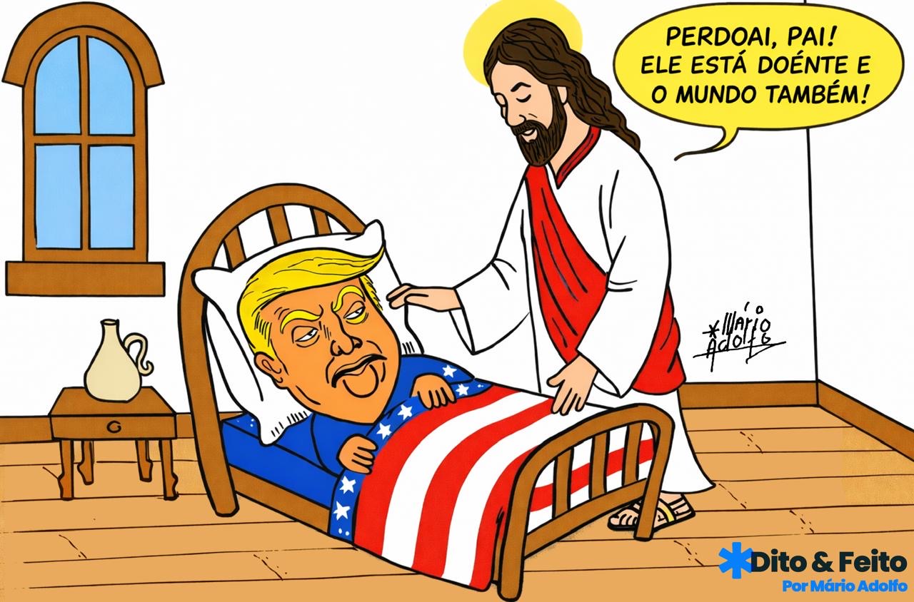 Dito & Feito: A BLASFÊMIA DE TRUMP