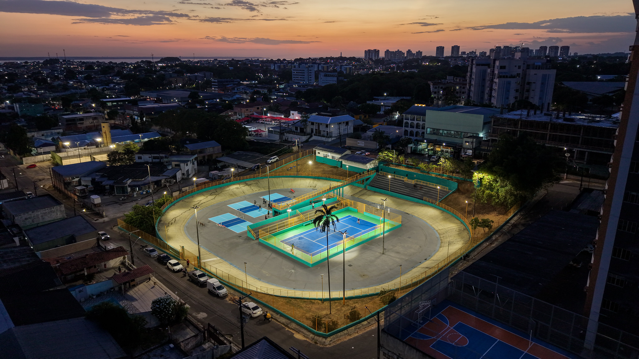 Velódromo de Manaus é reinaugurado com novos espaços esportivos