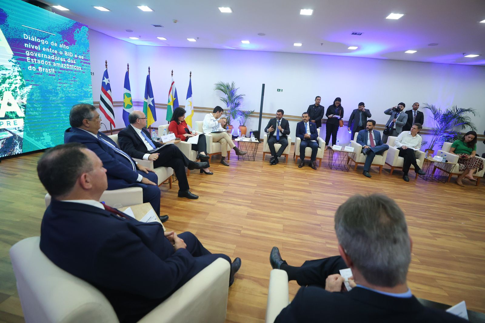 Wilson Lima destaca parcerias com o BID e reforça pedido de apoio a projetos do AM