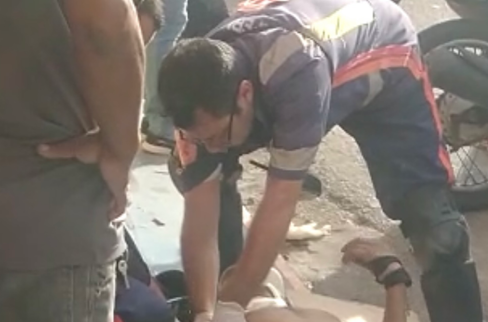 Vídeo: Suspeito de assaltar comércio é espancado no Jorge Teixeira