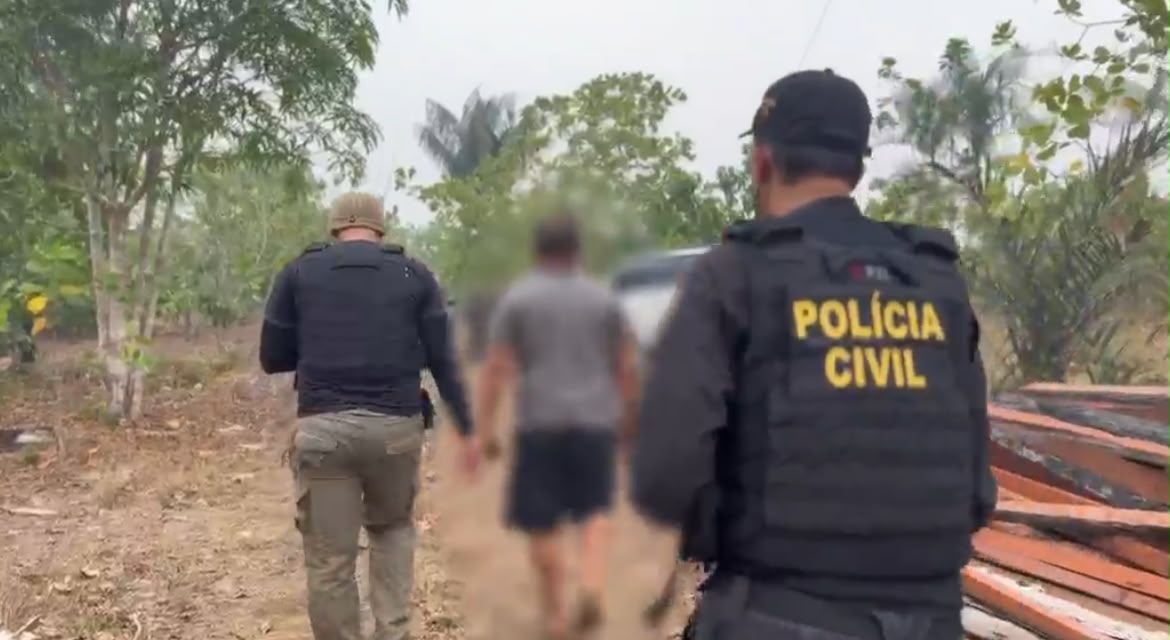 Suspeito de causar incêndio florestal é preso no Careiro da Várzea