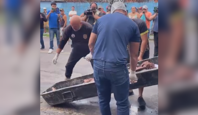 Vídeo: Mecânico é morto com tiro na nuca após discussão com cliente em Manaus