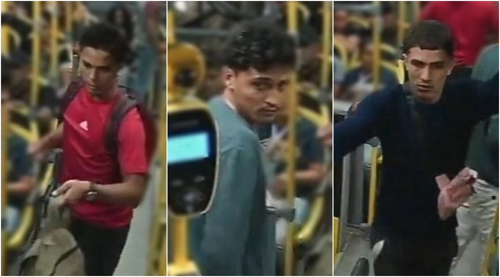 Polícia divulga fotos de suspeitos de roubo a ônibus em Manaus