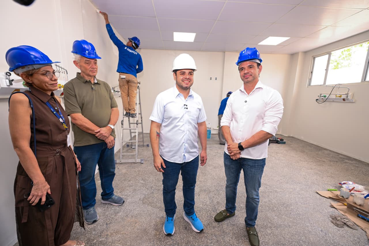 Roberto Cidade acompanha obras de revitalização do SPA e Maternidade Chapot Prévost