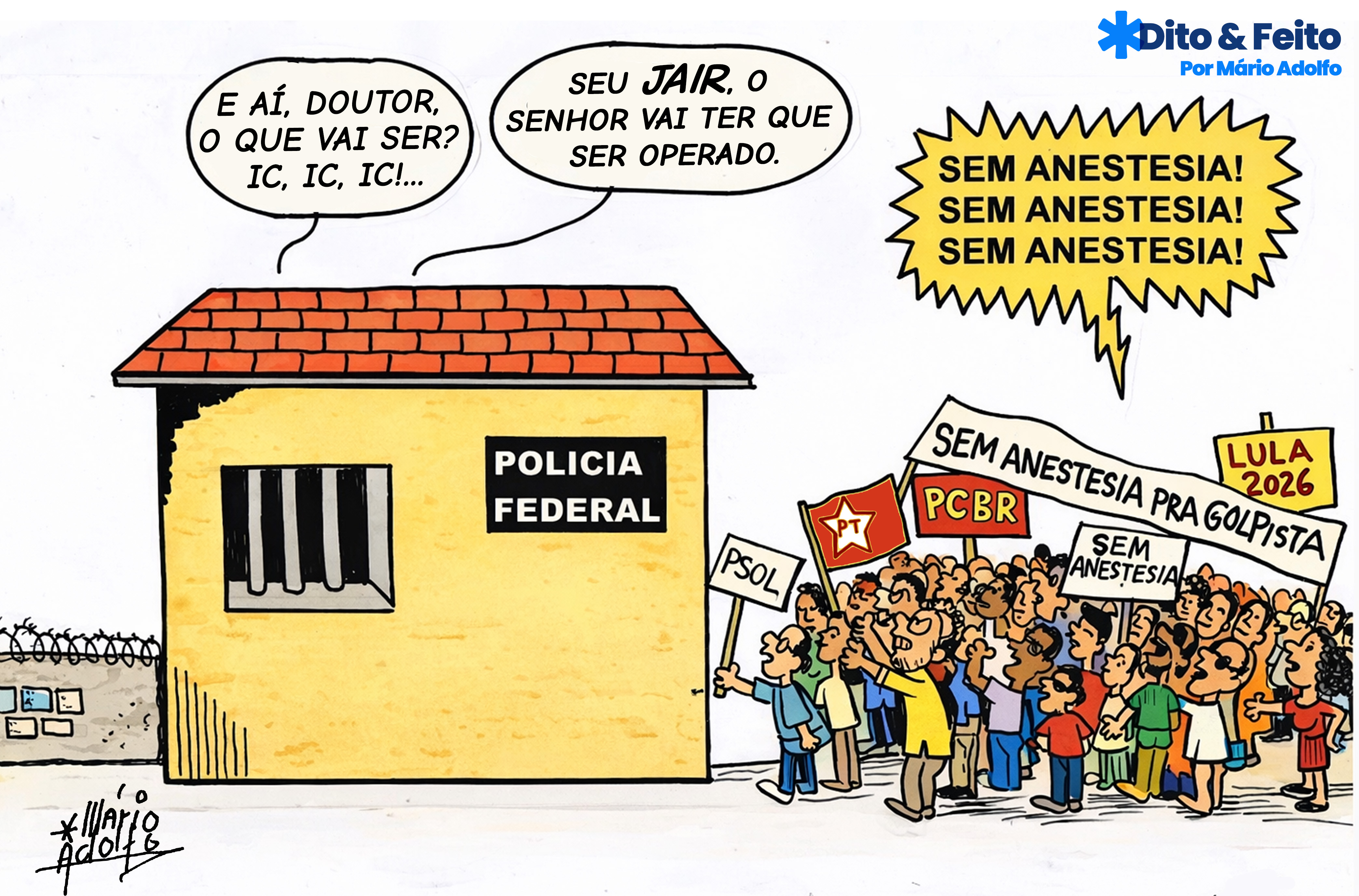 Dito & Feito: CIRURGIA DE BOLSONARO É REAL OU FORÇAÇÃO DE BARRA?