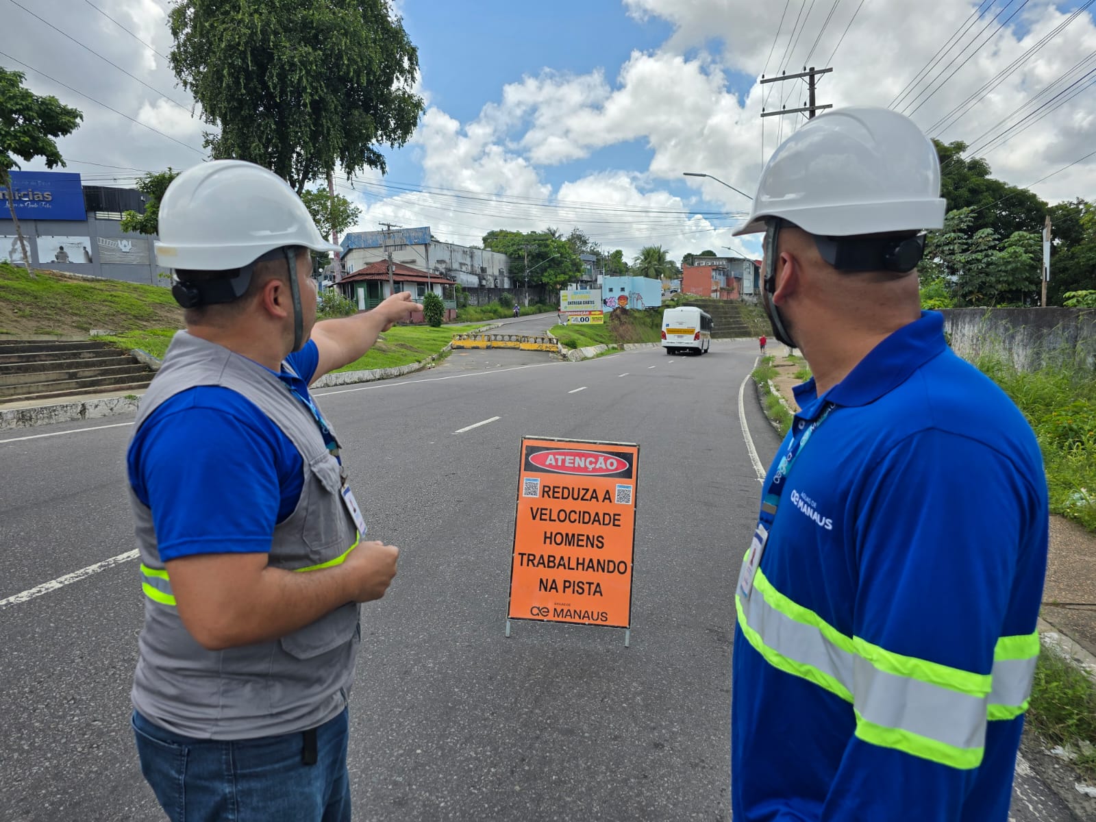 Águas de Manaus realiza melhoria em adutora no Santo Antônio