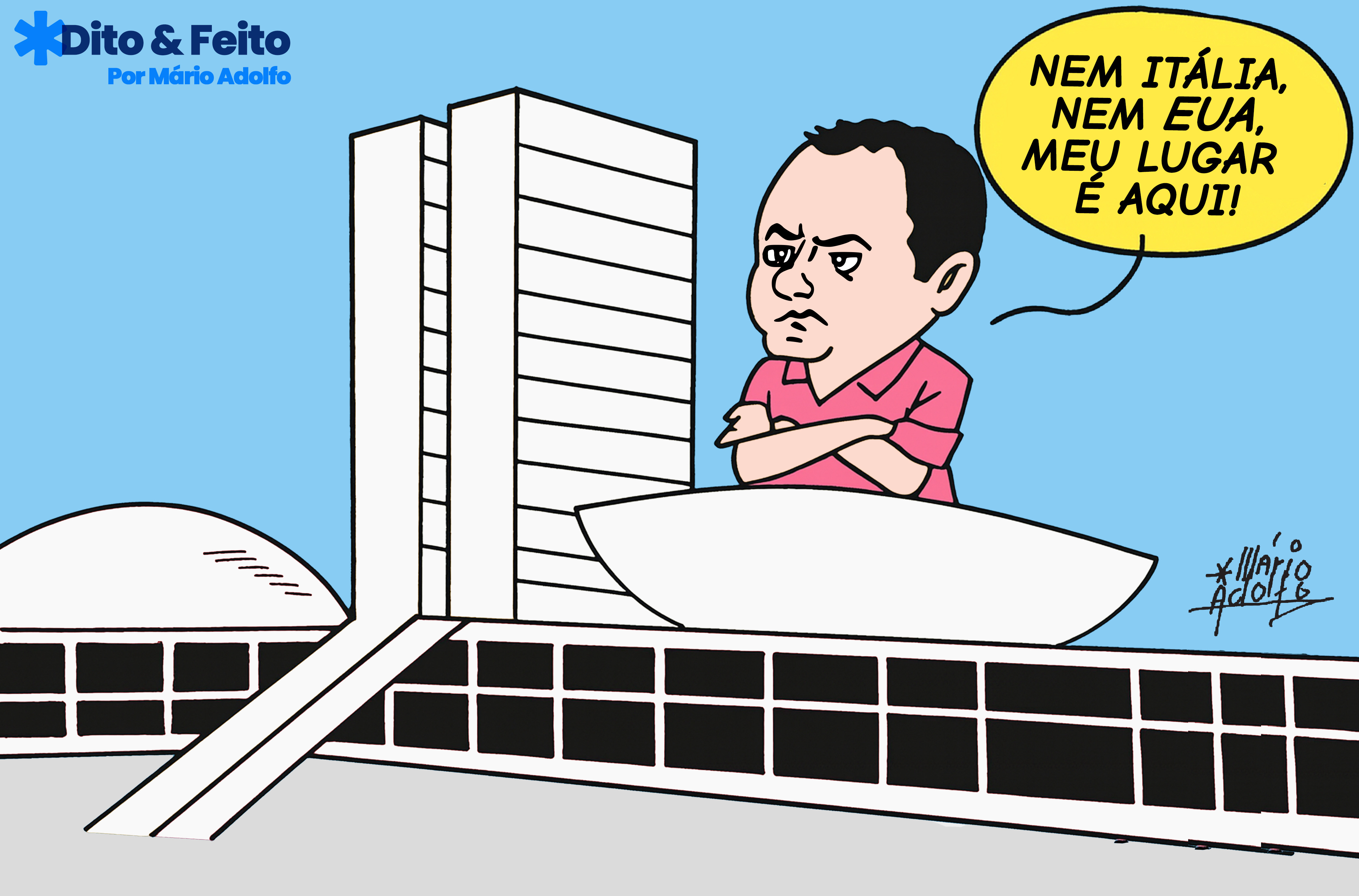 Dito & Feito - DOIS PESOS E DUAS MEDIDAS DE HUGO MOTTA