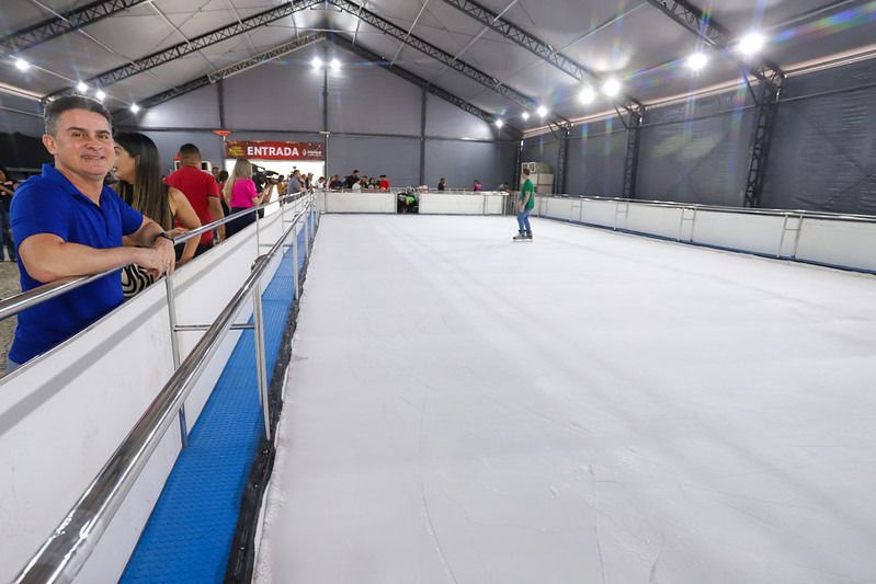 Arena de Patinação da Ponta Negra segue com sessões diárias até 15 de janeiro