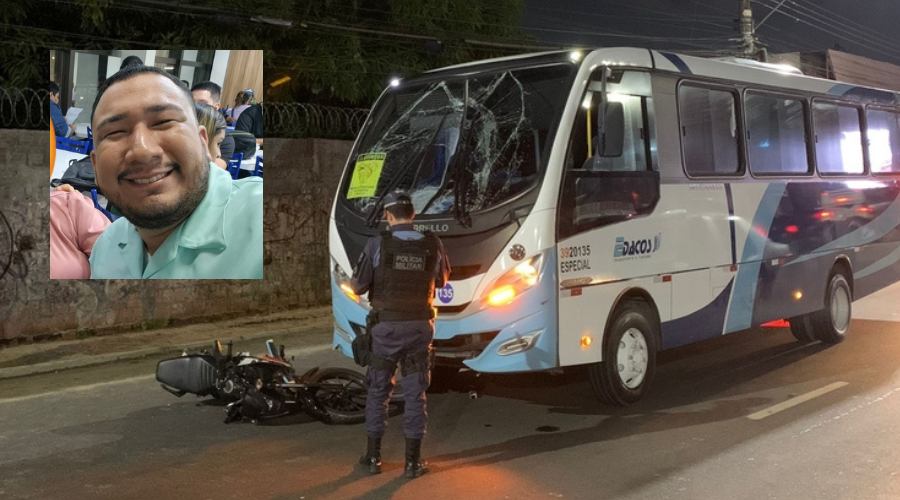 Enfermeiro morre após ser arrastado por micro-ônibus desgovernado na zona leste de Manaus