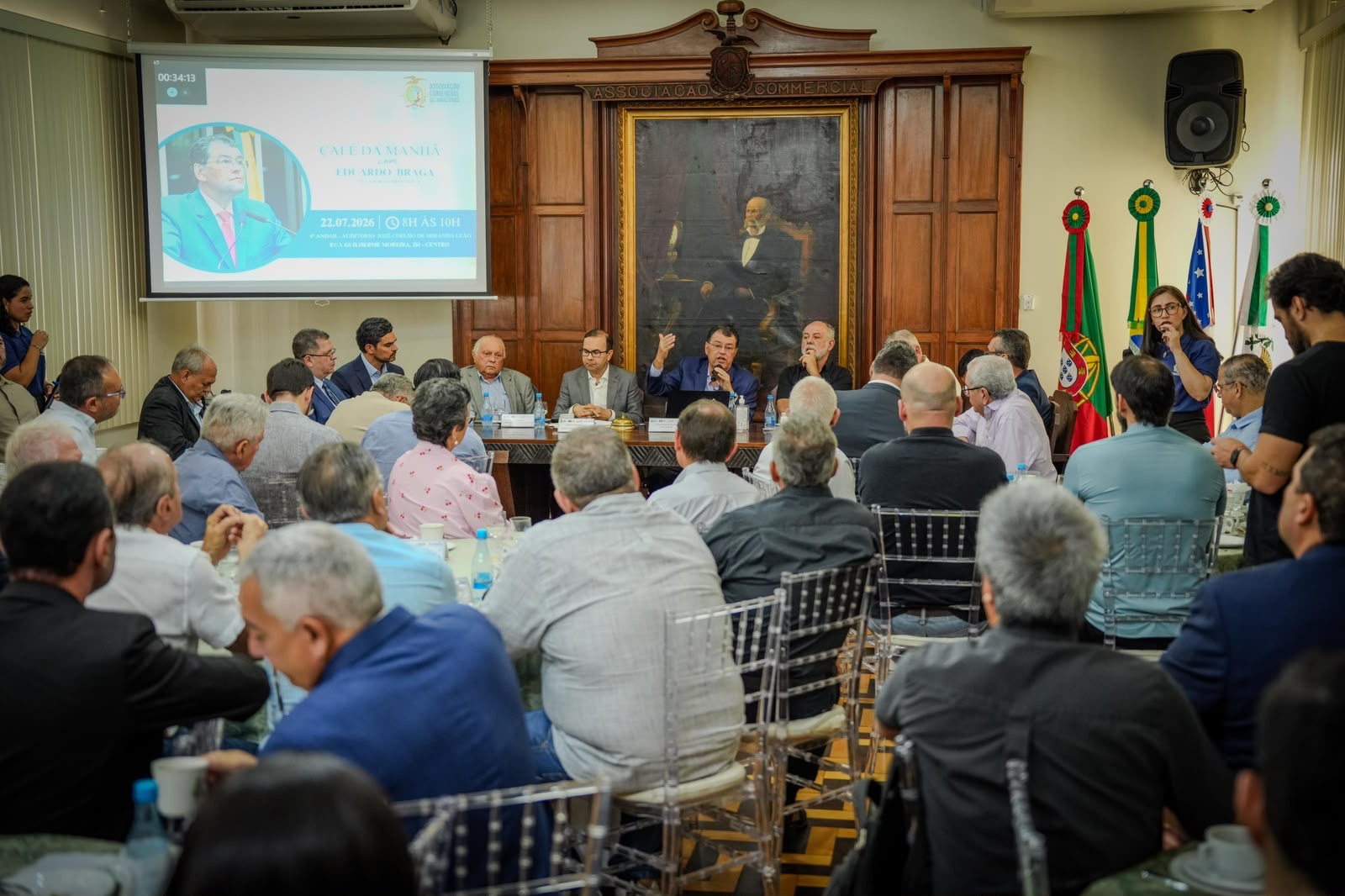 Eduardo Braga apresenta propostas para impulsionar a economia do Amazonas