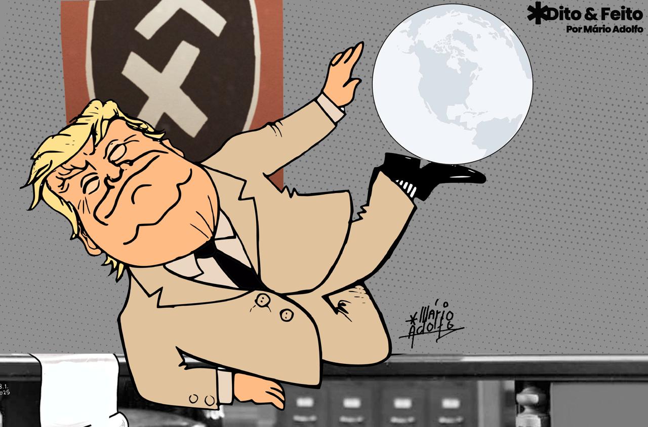 Dito & Feito: O GRANDE DITADOR – Ele acha que é o dono do mundo. E tem gente que acredita!