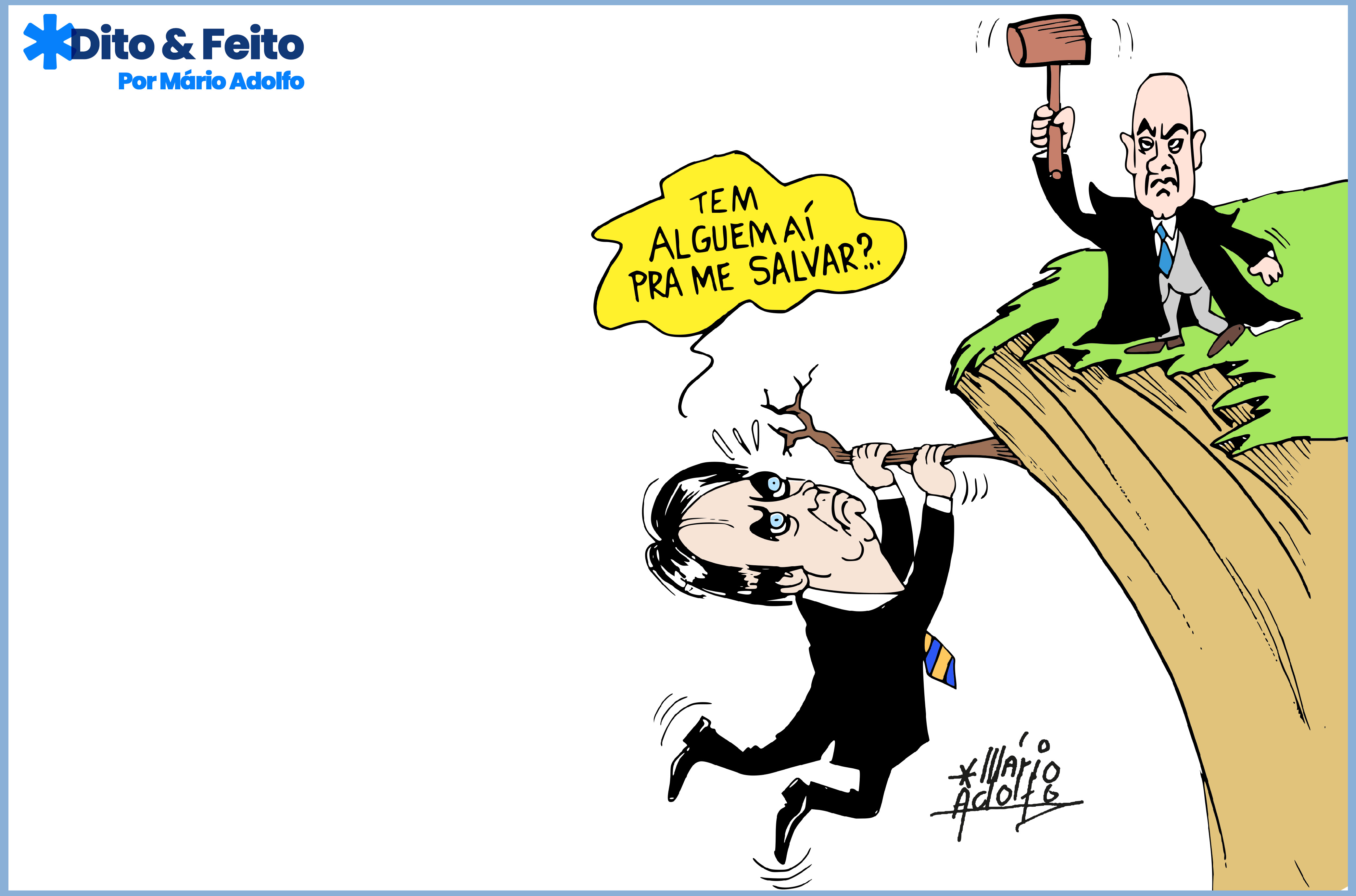Dito & Feito: nada e nem ninguém pode salvar Bolsonaro