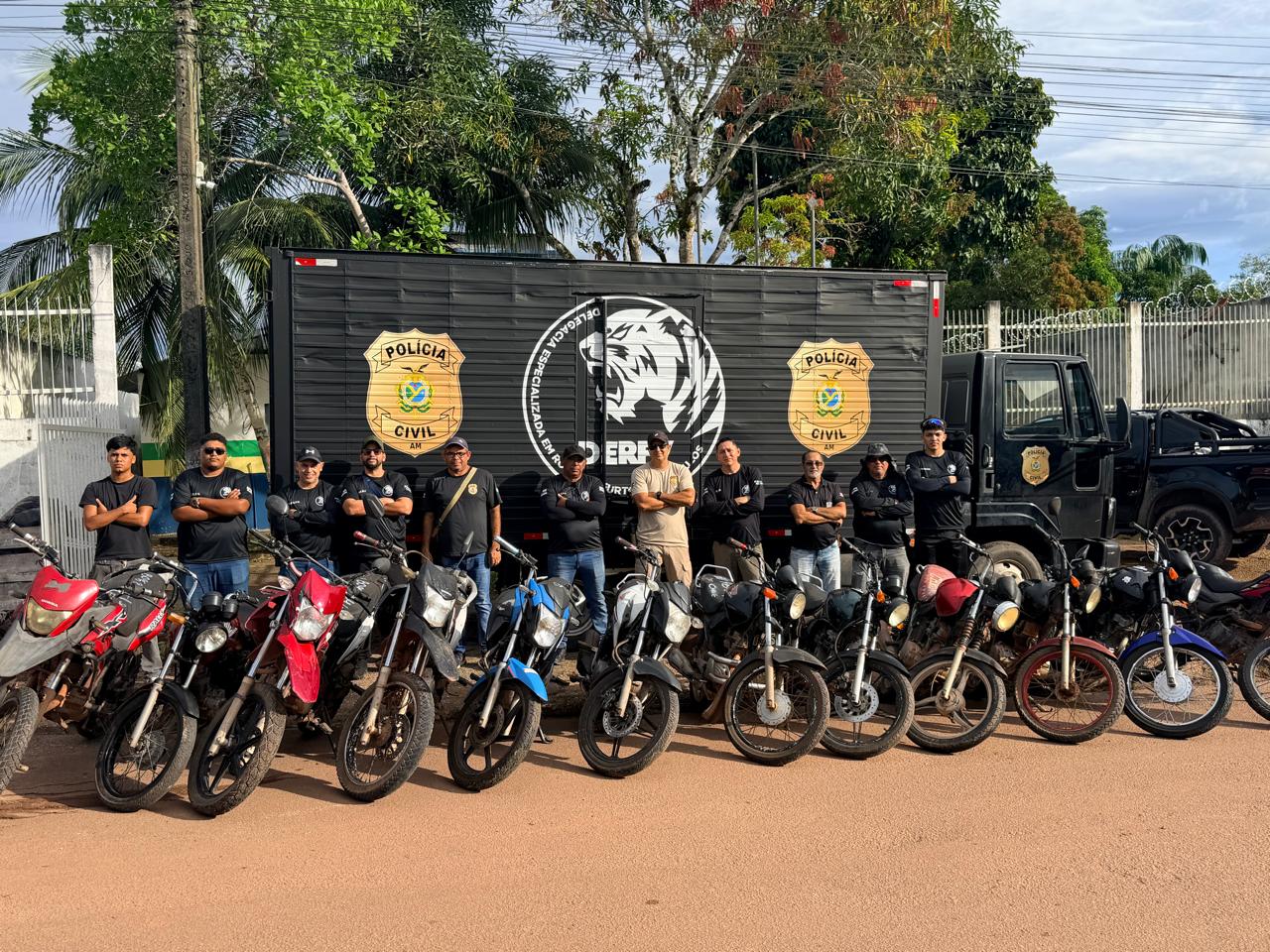 PC-AM recupera 76 veículos roubados no estado durante o primeiro trimestre de 2026