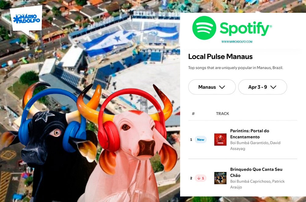 Garantido assume a liderança no 'Pulse Manaus' do Spotify