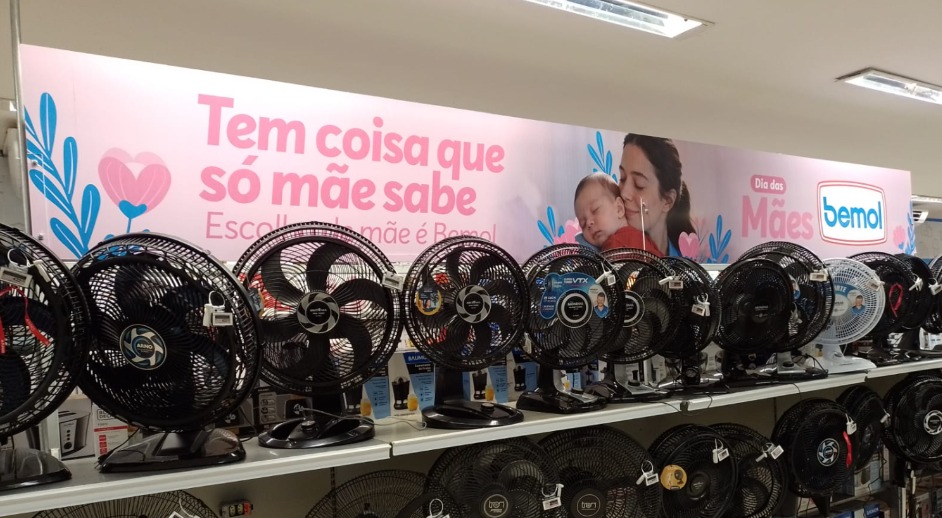 Bemol inicia campanha de Dia das Mães com centenas de ofertas e parcelamento estendido em Baumon e Daaz
