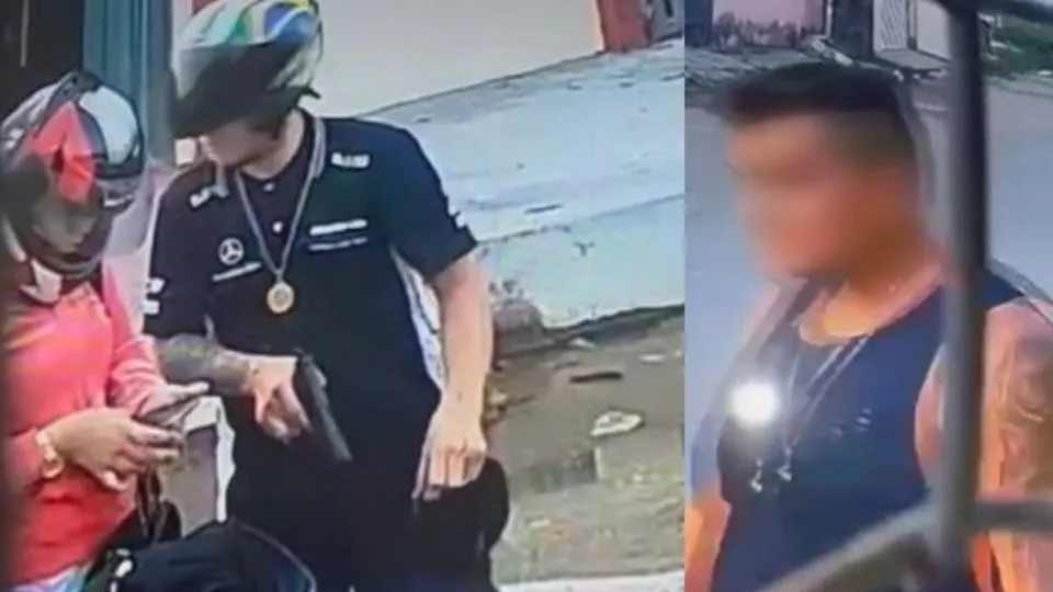 VÍDEO: assaltantes rendem vítima e exige senha de celular