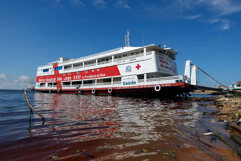 Barco Hospital São João XXIII inicia expedições de 2026 em Manacapuru
