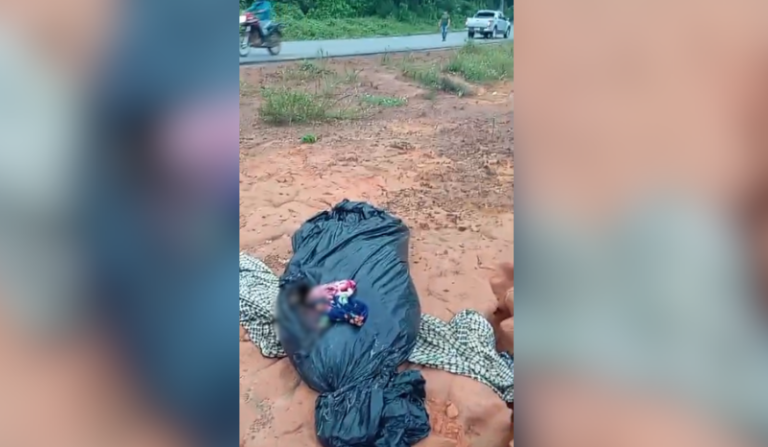 Corpo é encontrado dentro de saco plástico na rodovia AM-352