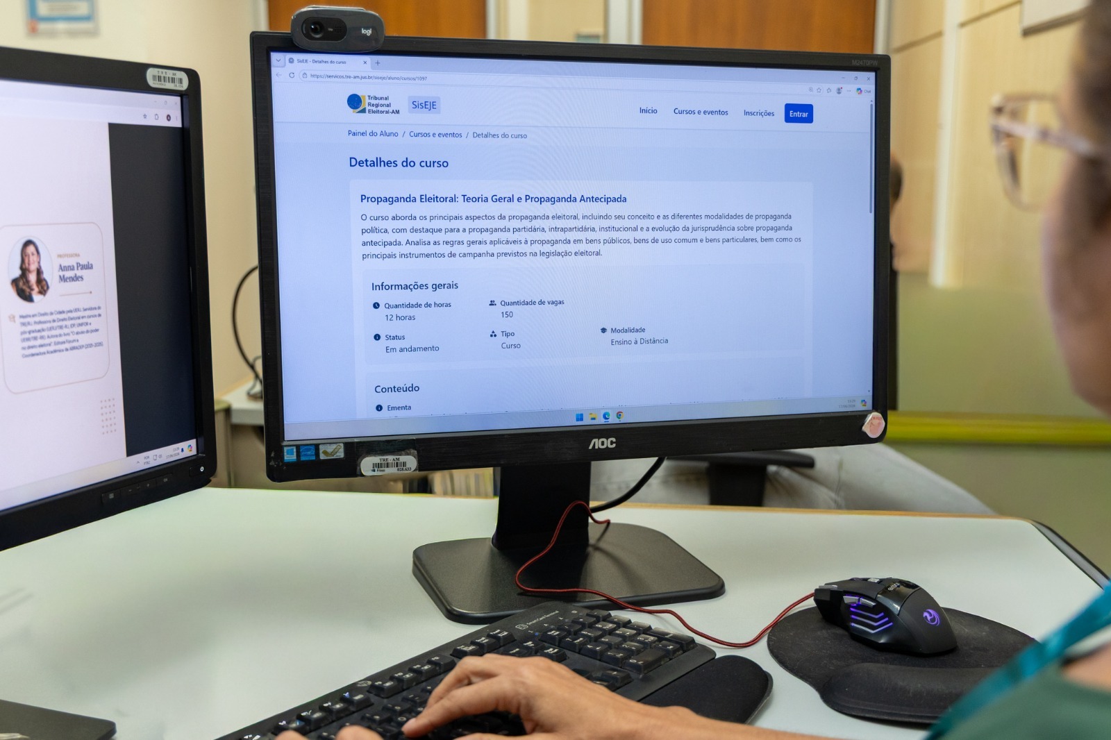 Inscrições abertas para o curso de Propaganda Eleitoral do TRE-AM