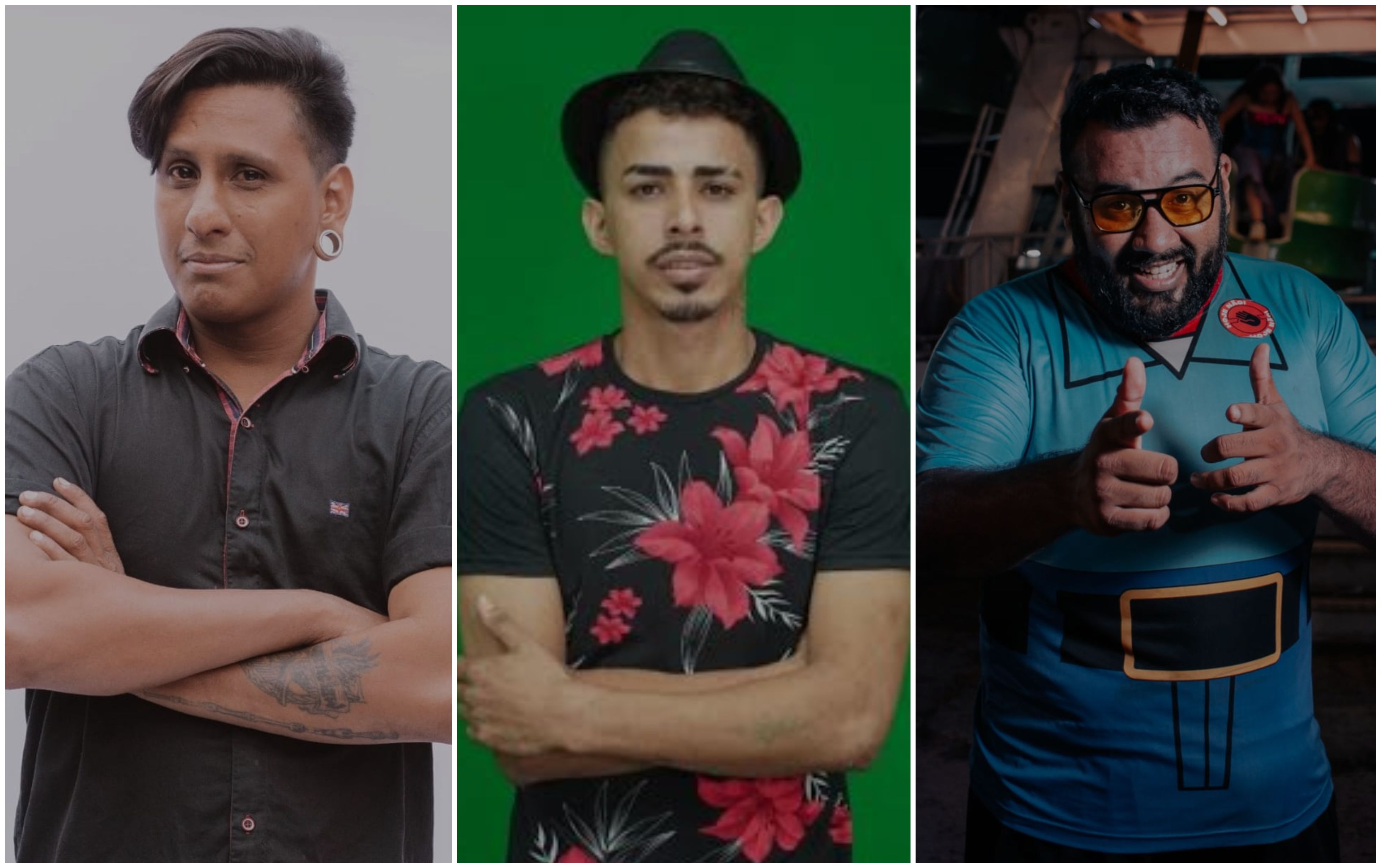 Carlos Papagaio, Will Robson e outros nomes do humor em noite de comédia nesta sexta