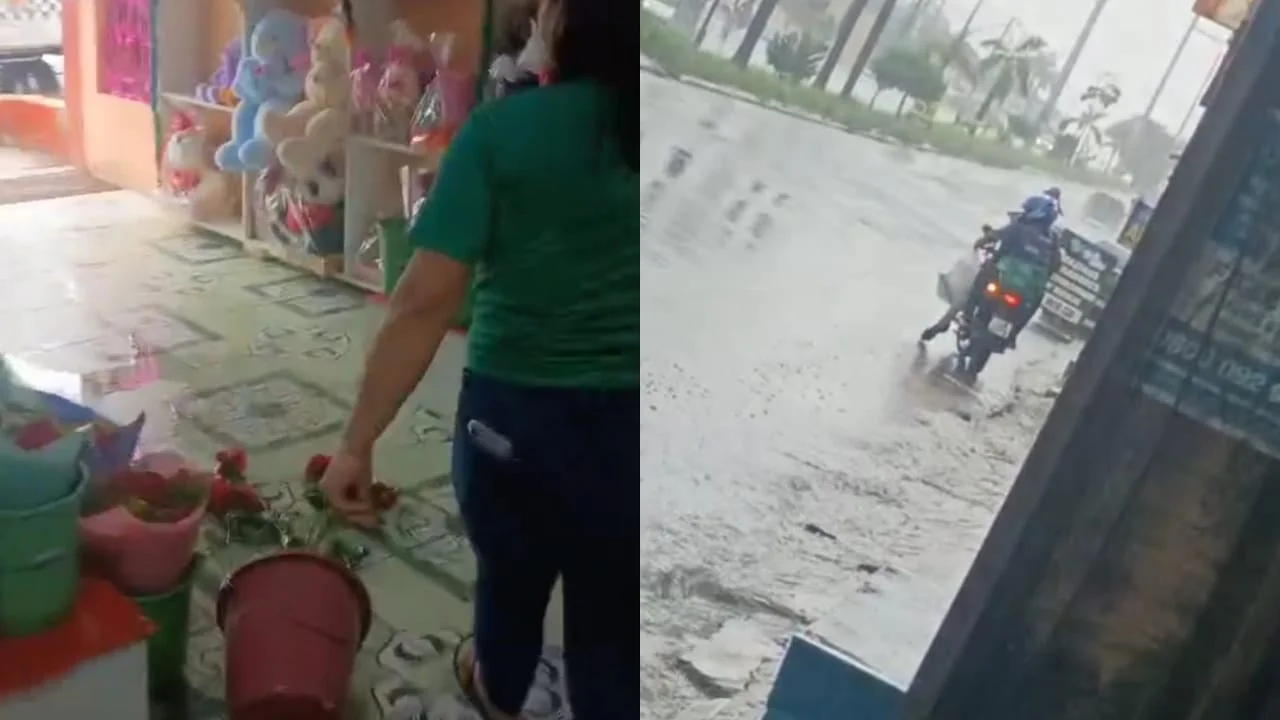 Vídeo: casal é preso por fazer funcionários reféns durante assalto a floricultura em Manaus