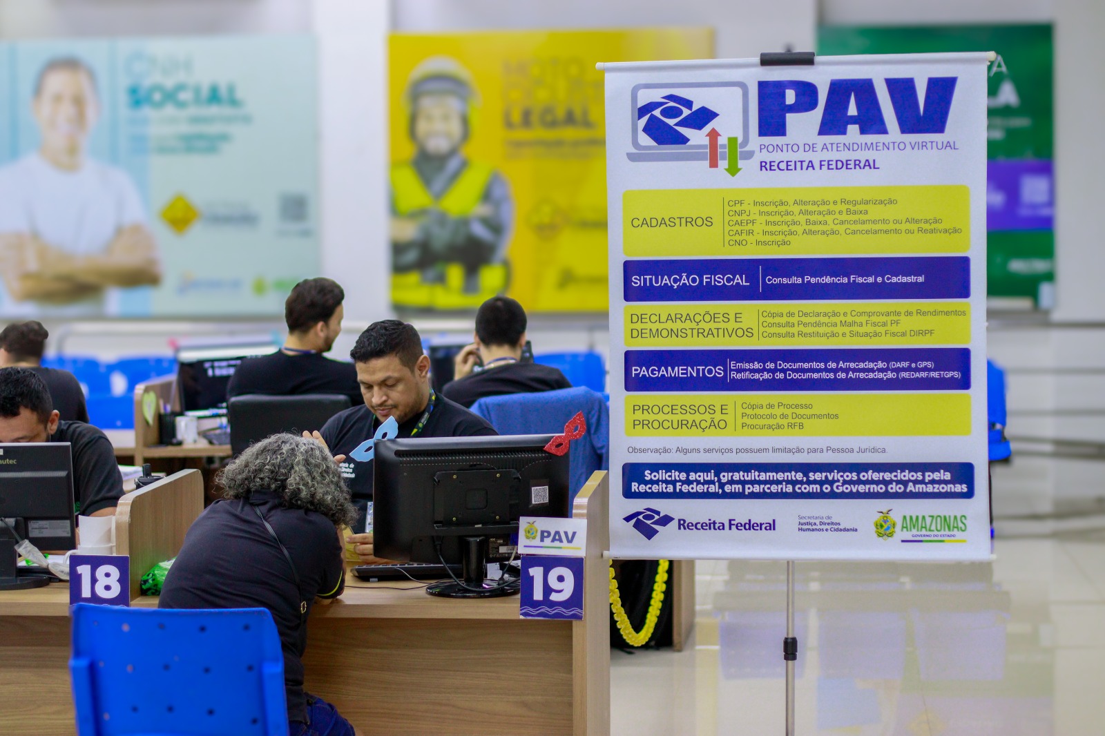 Governo do AM e Receita Federal regularizam CPF em todas as unidades de PAC