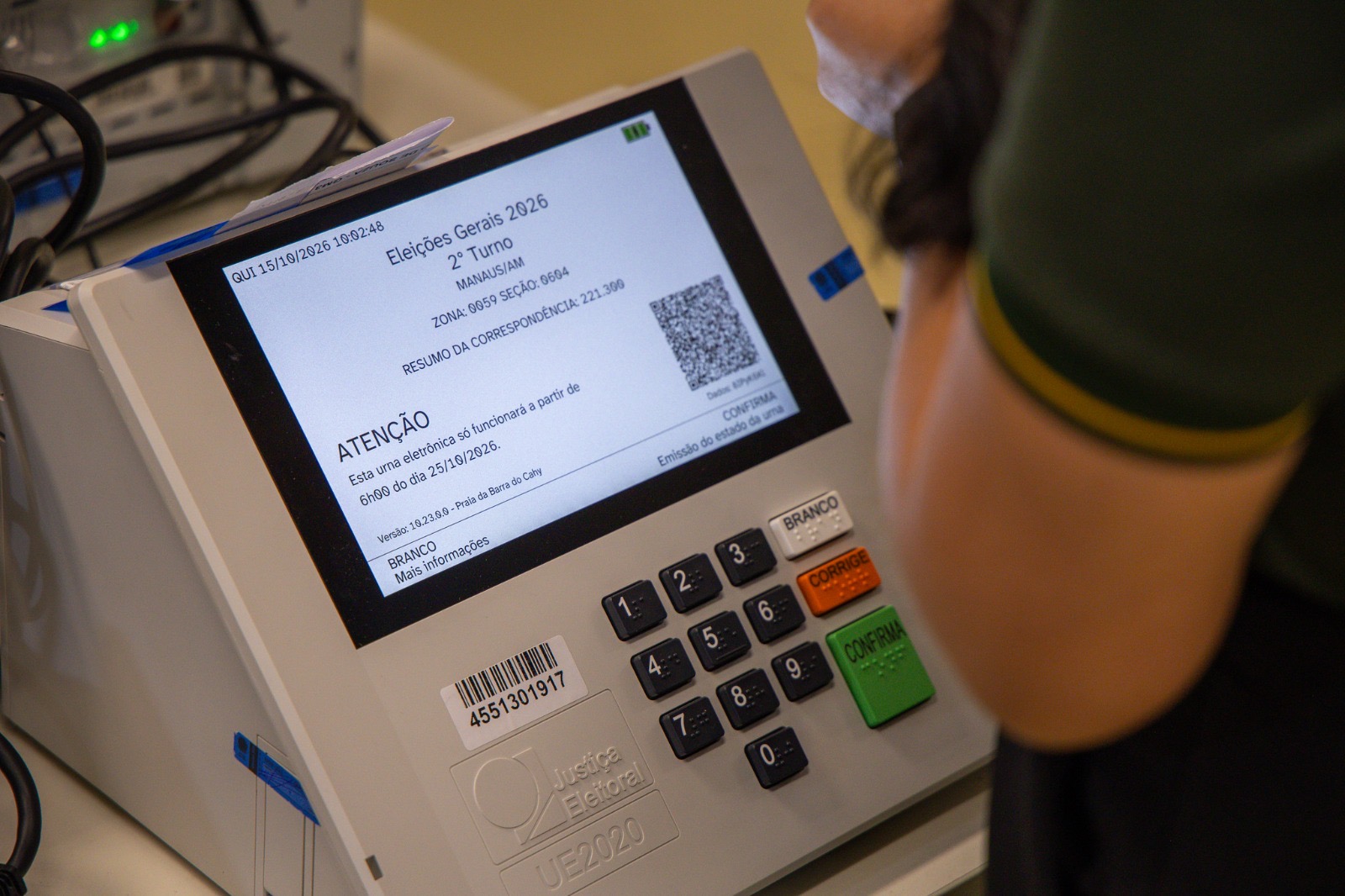Eleições 2026: TRE-AM conclui preparação das urnas eletrônicas em Manaus