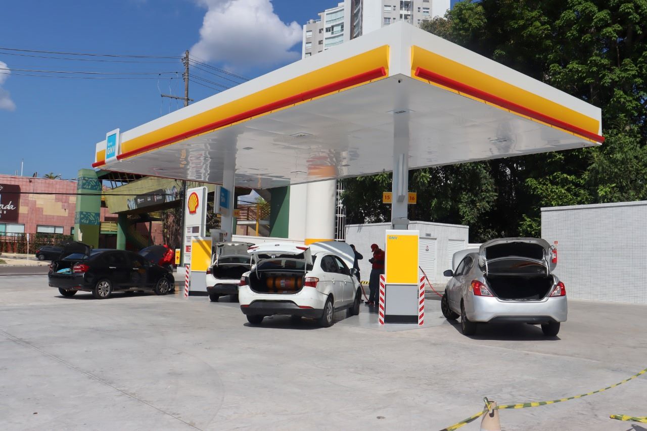 Novo posto inicia operação de abastecimento de GNV no AM