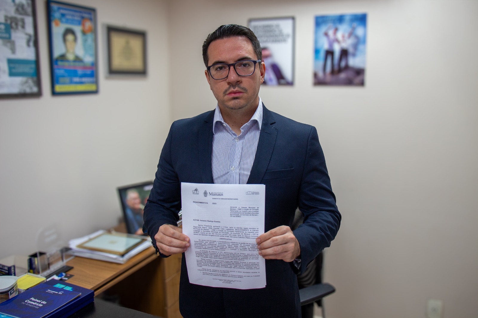 Vereador apresenta proposta para instauração da CPI da Semed e Fundeb