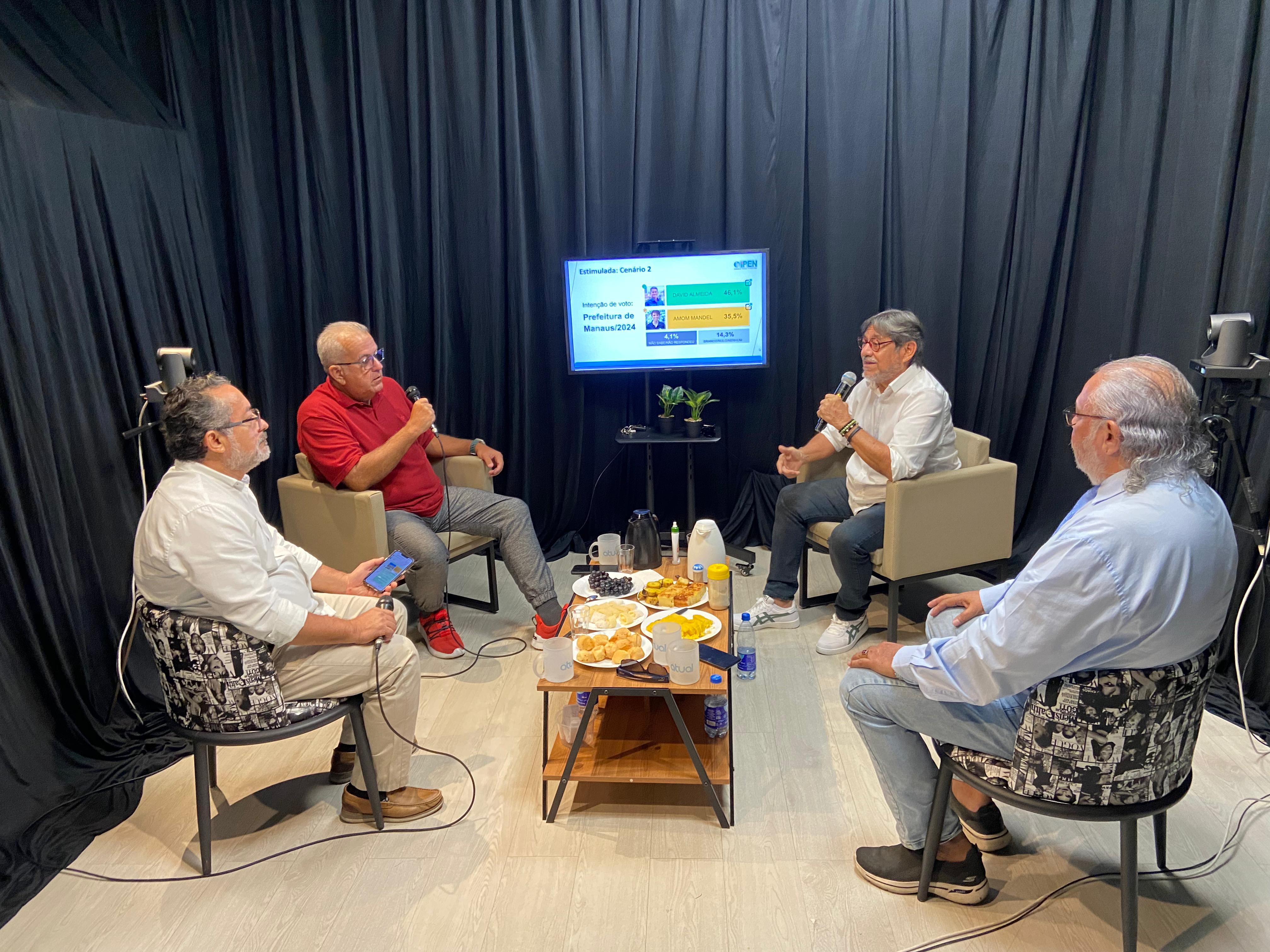 G6 entrevista candidatos à Prefeitura de Manaus; confira a ordem