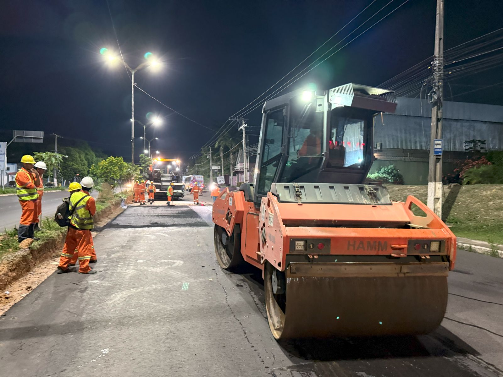 Prefeitura de Manaus chega a 85% de avanço em obras da avenida do Turismo