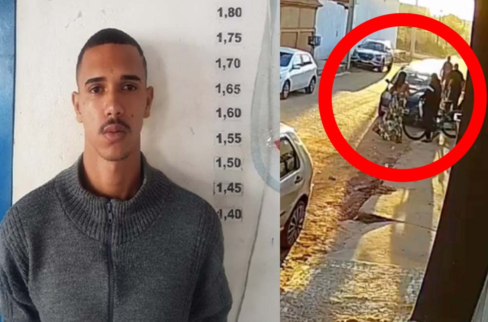 Vídeo: Homem é preso após matar cunhado e ferir mãe e irmã grávida e chá de revelação