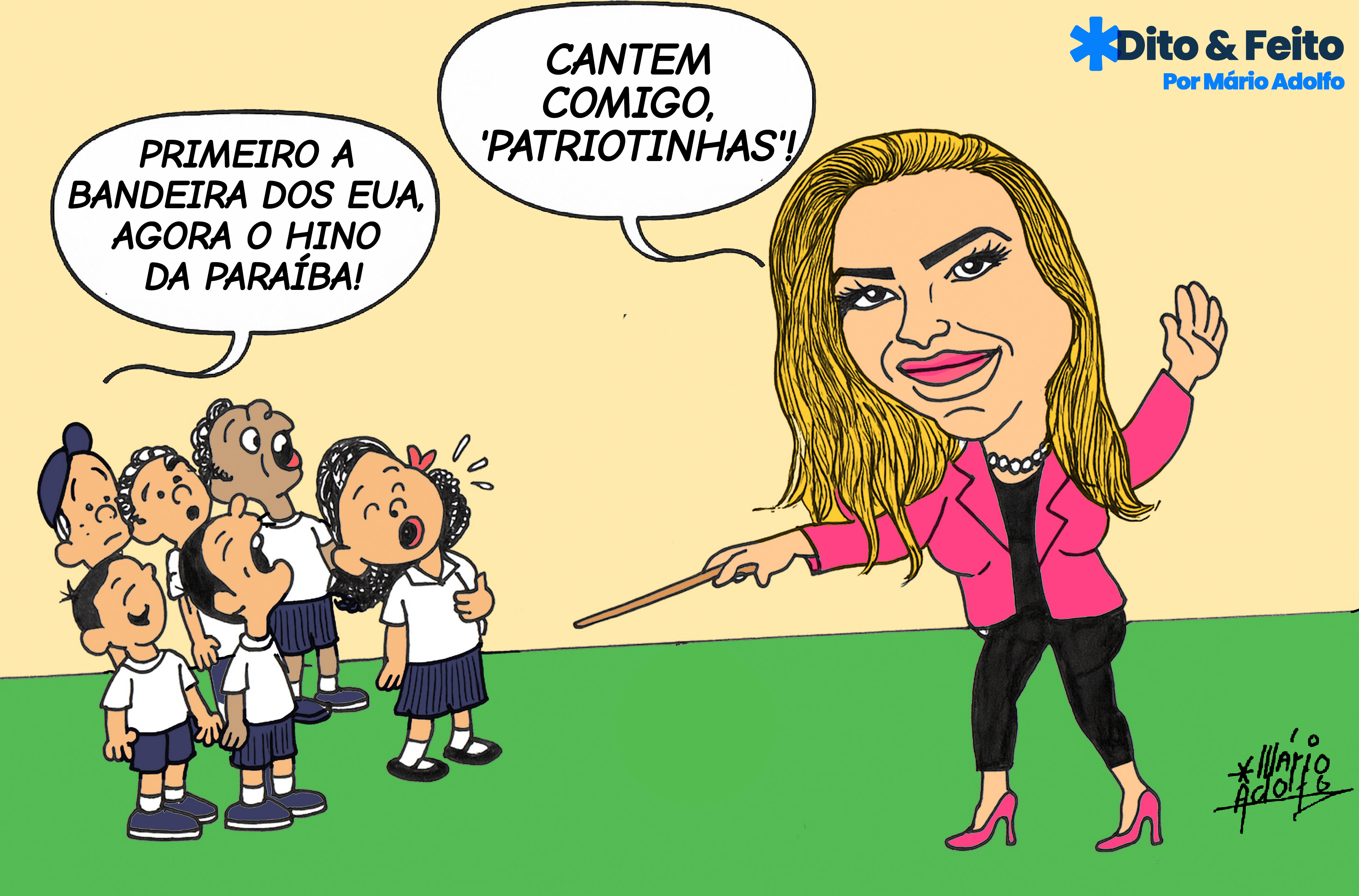Dito & Feito: ISTO É COISA DE BOLSONARISTA — Deputada do PL que tornar Hino da Paraíba símbolo do Amazonas