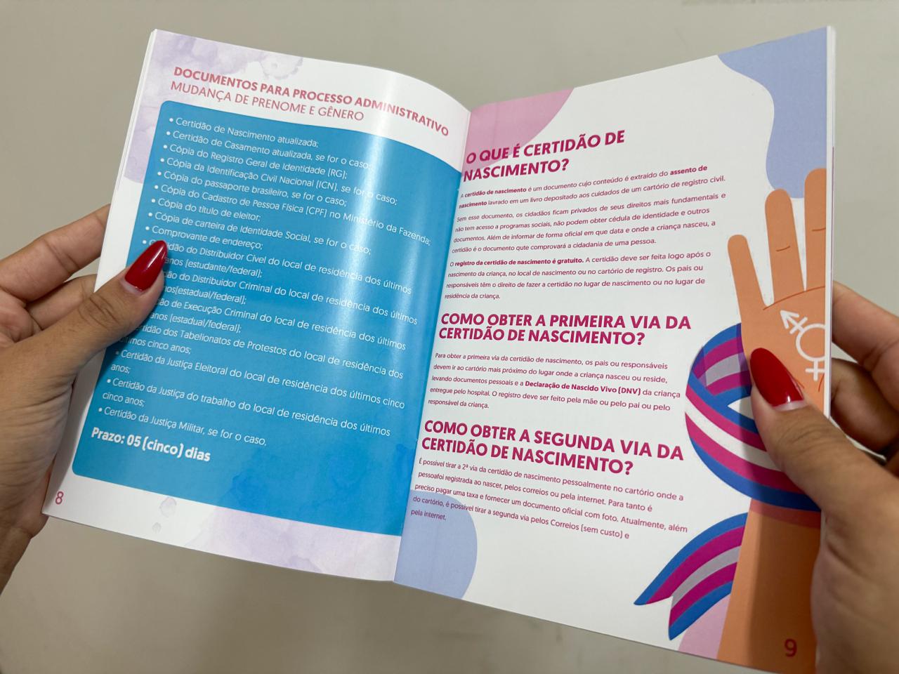 Sejusc auxilia na retificação de nome de pessoas trans no estado