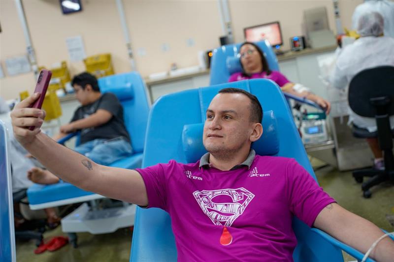 Campanha mobiliza doadores para reforçar estoques de sangue em Manaus