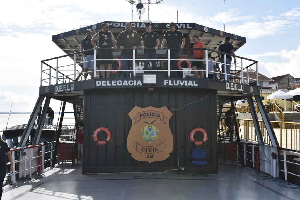 PC-AM inaugura Delegacia do Turista no Porto de Parintins