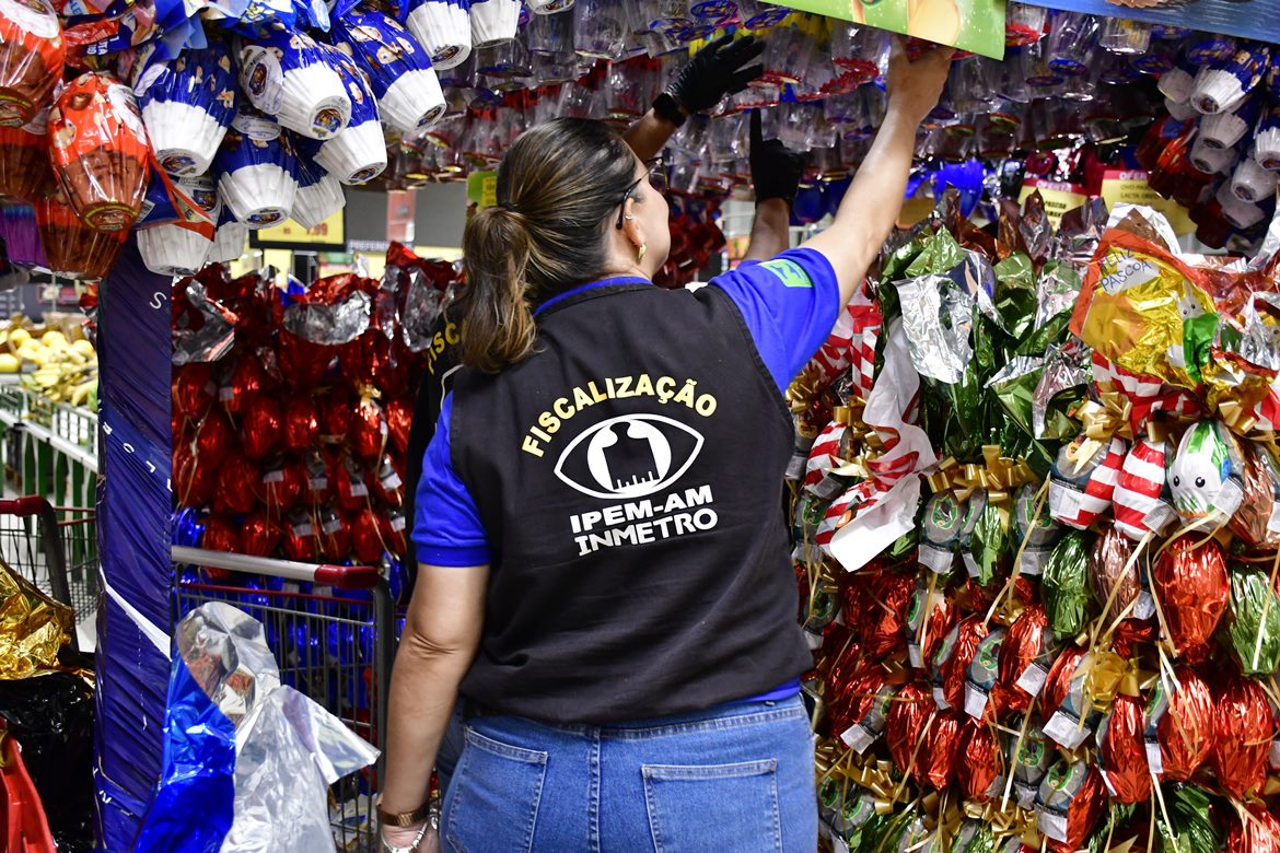 Ipem-AM fiscaliza produtos tradicionais da Semana Santa e orienta consumidores